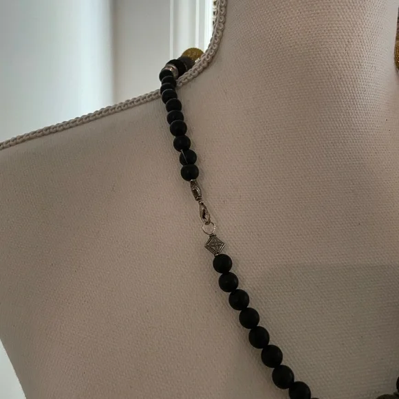 Vintage colorful necklace - Picture 3 of 4